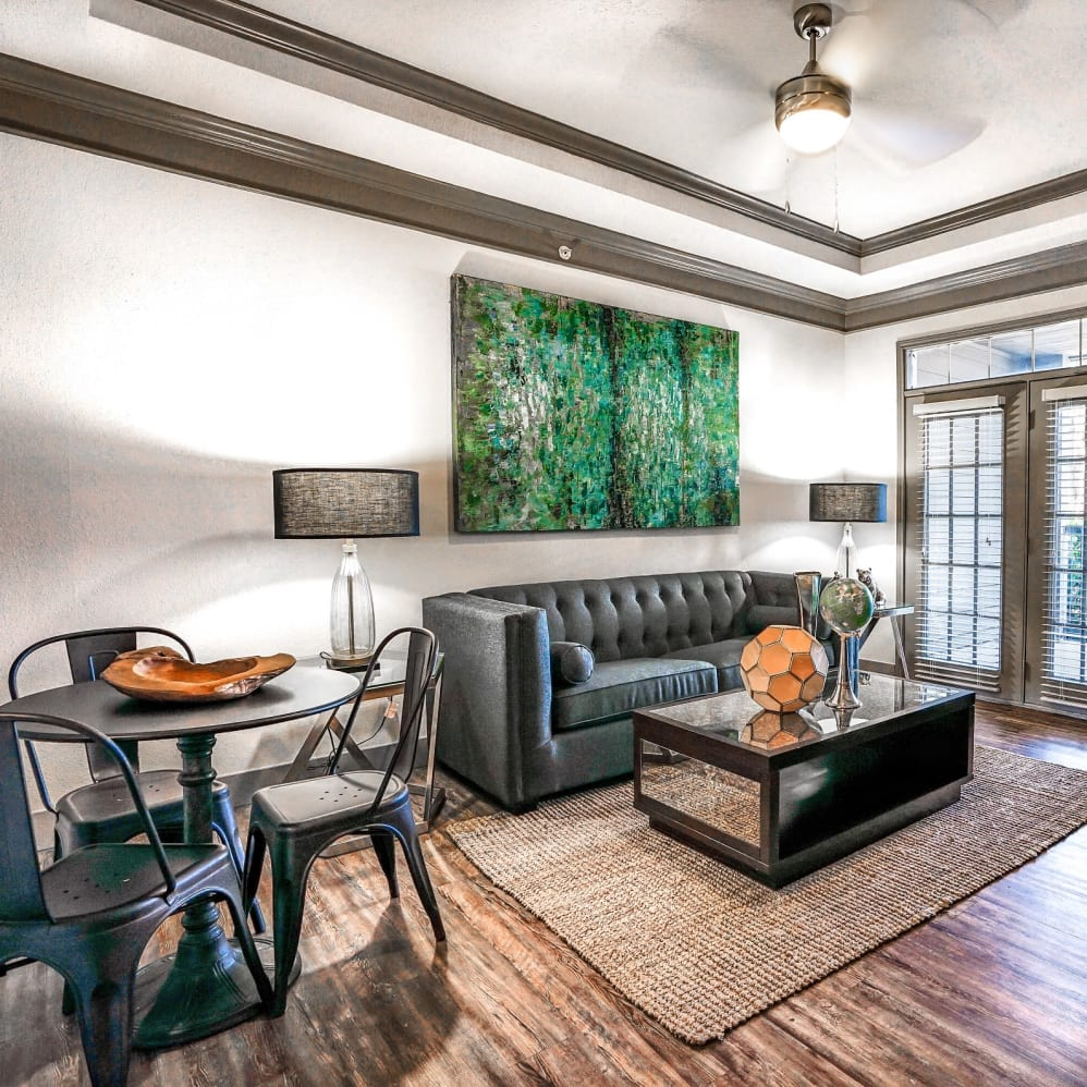 living room view |  Beck at Wells Branch