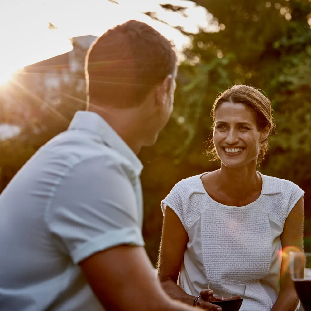 Residents talking |  Beck at Wells Branch