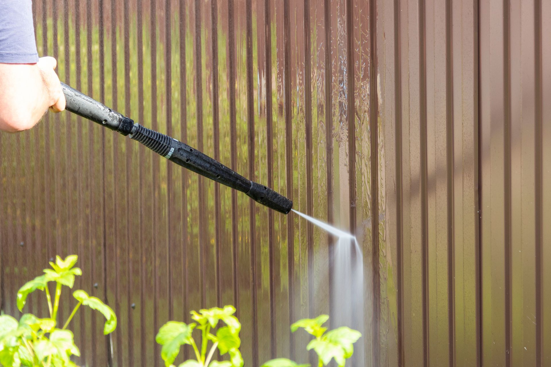 Fence Washing Process