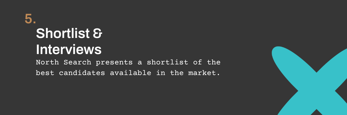 North Search presents a shortlist of the best available candidates in the market.