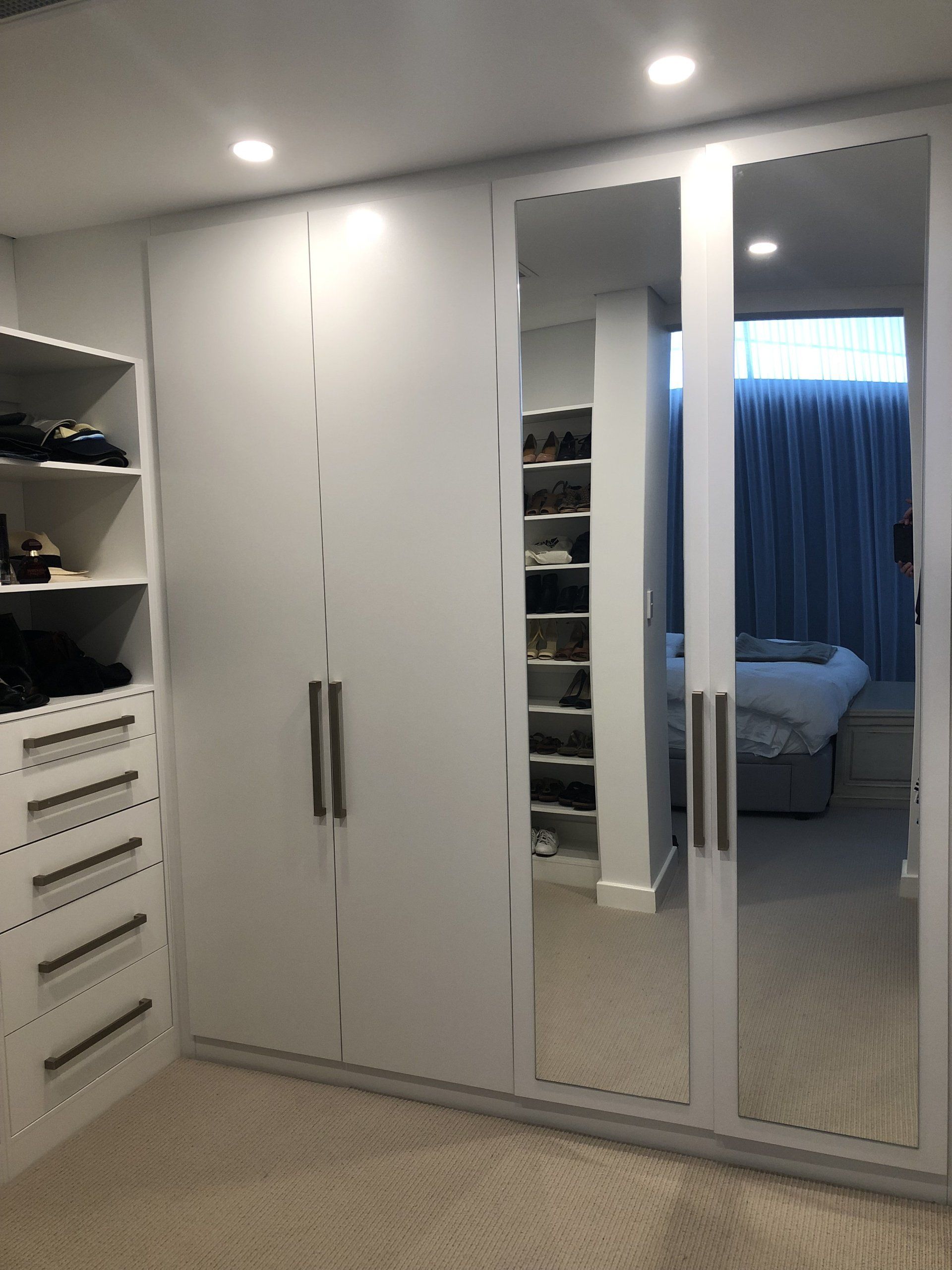 wardrobe hinged doors perth