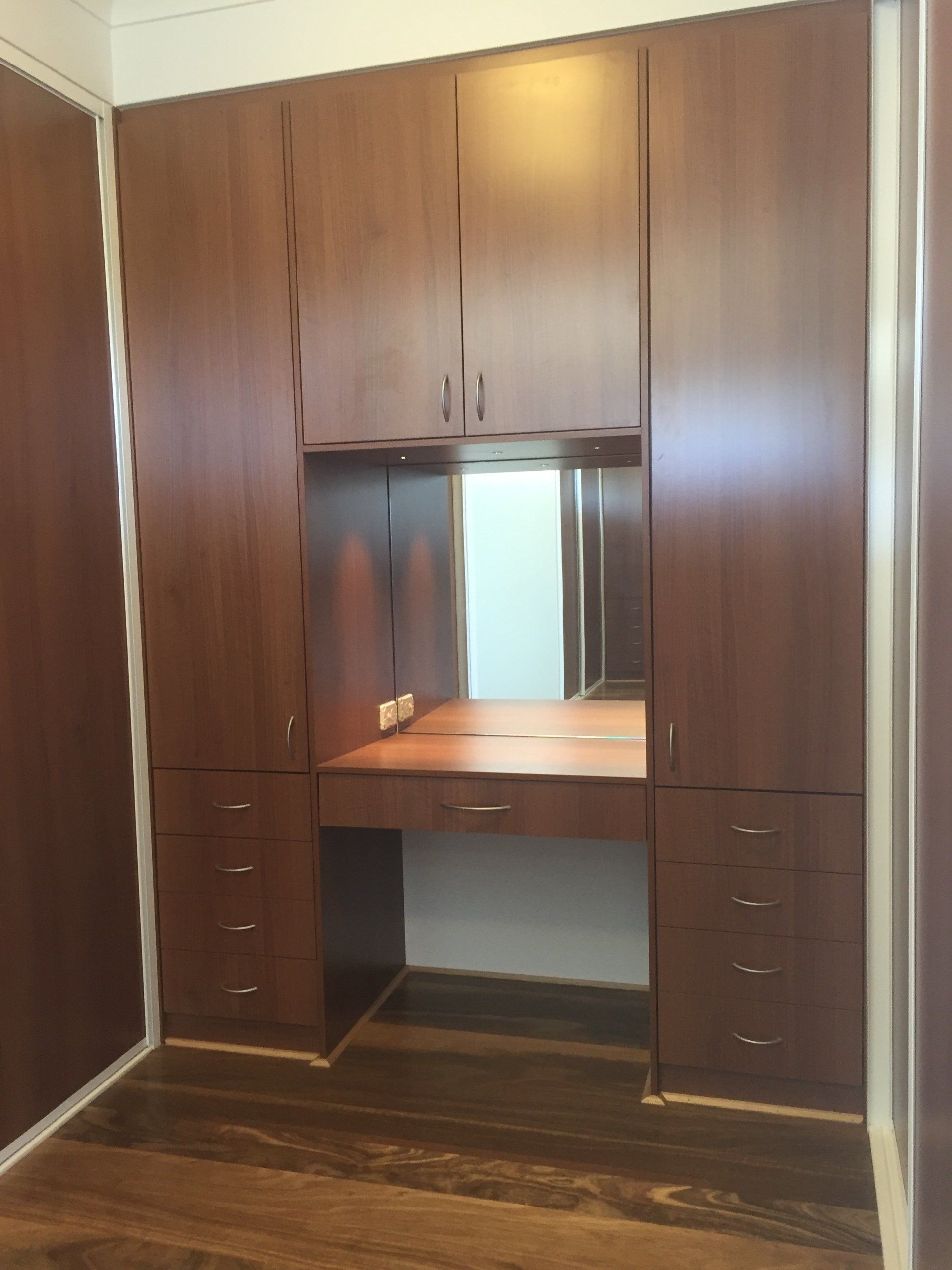 Built In Dressing Table
