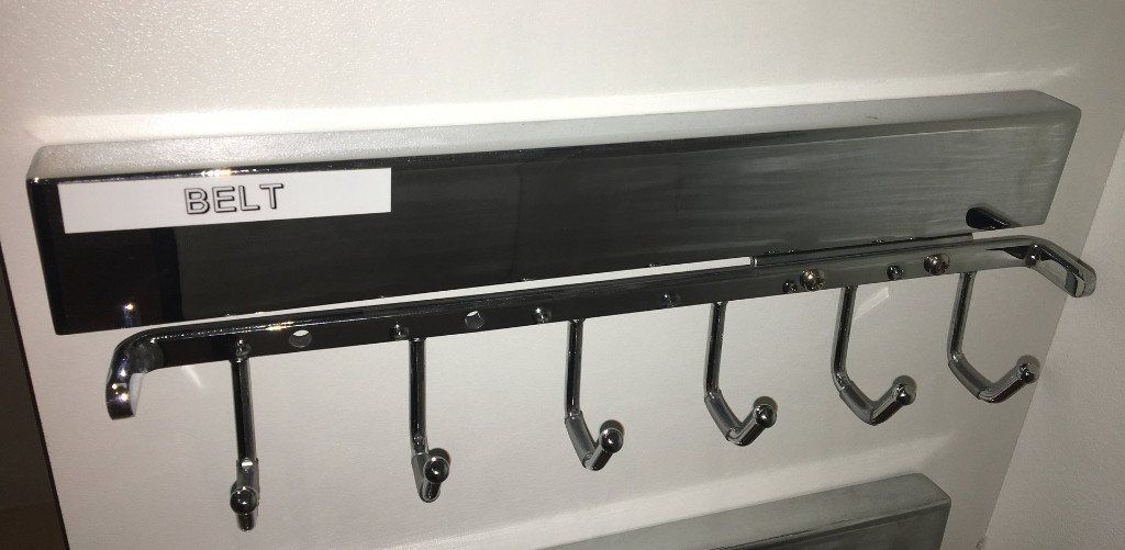 Wardrobe Belt Rack