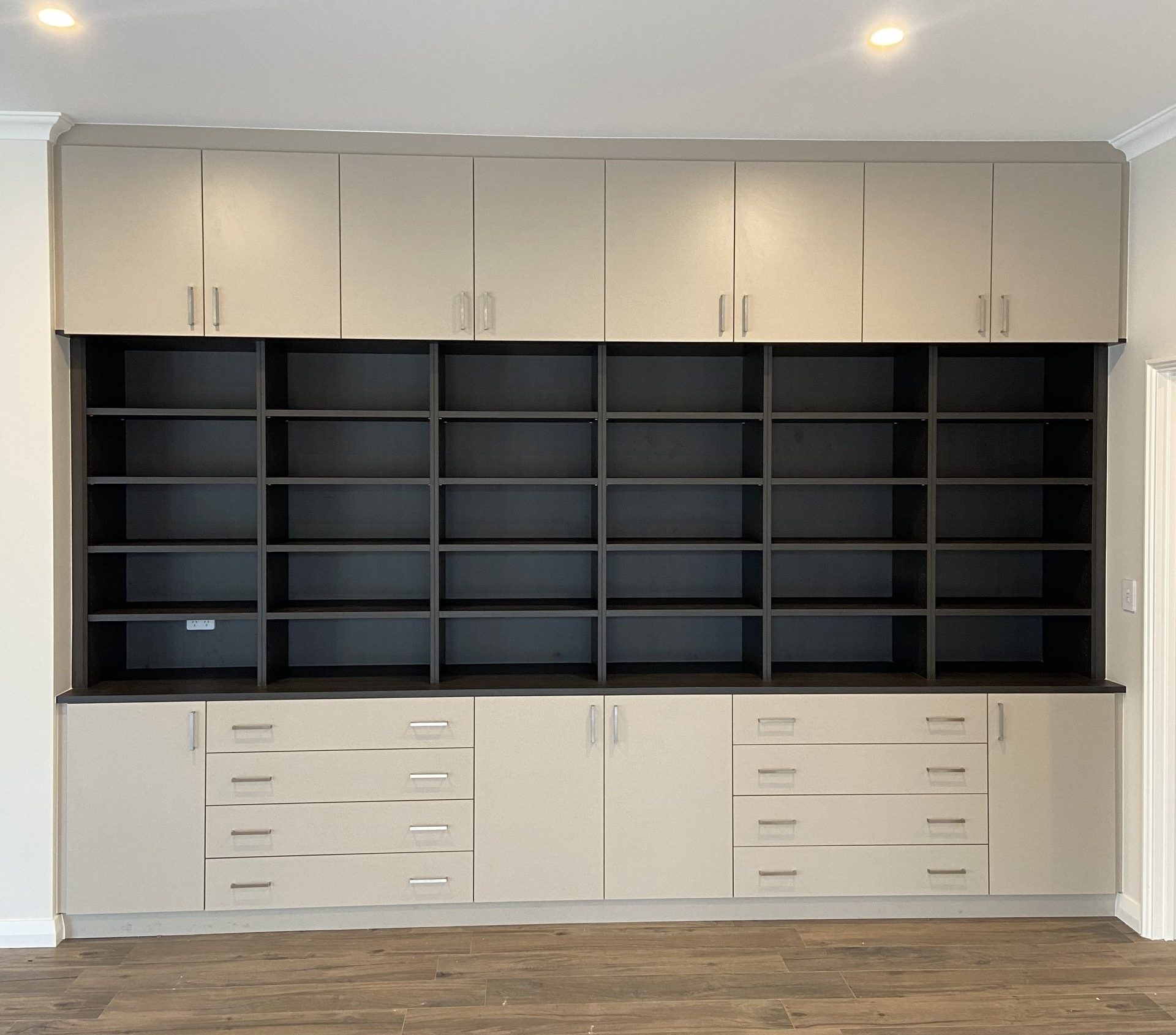 Built In Storage & Display Cupboard