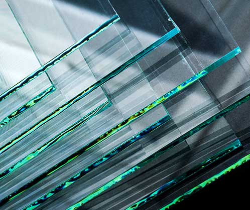 Vidrio plano y amartillado