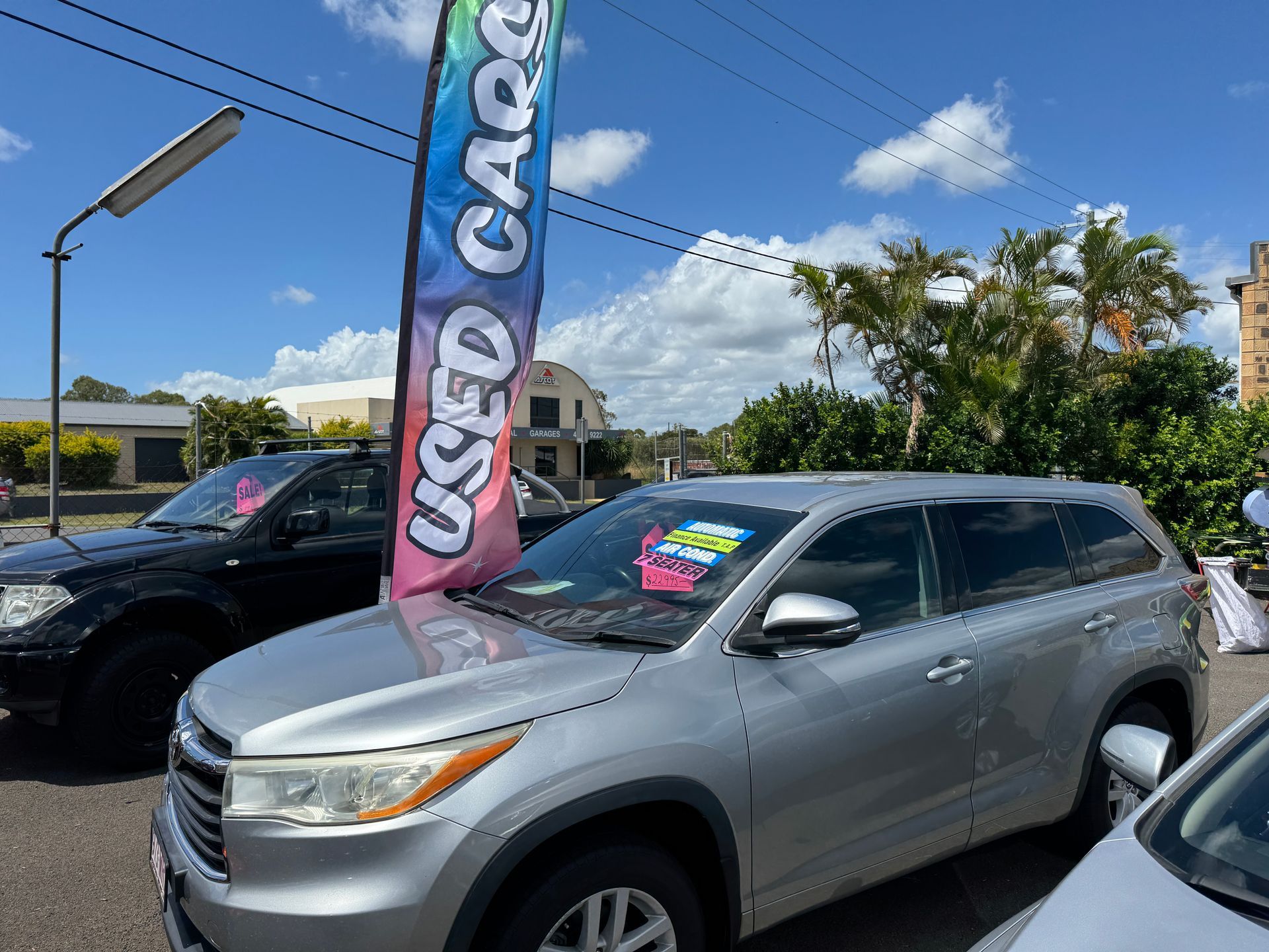 A Silver Car is Parked— N & R Automotive Group in Bundaberg East, QLD