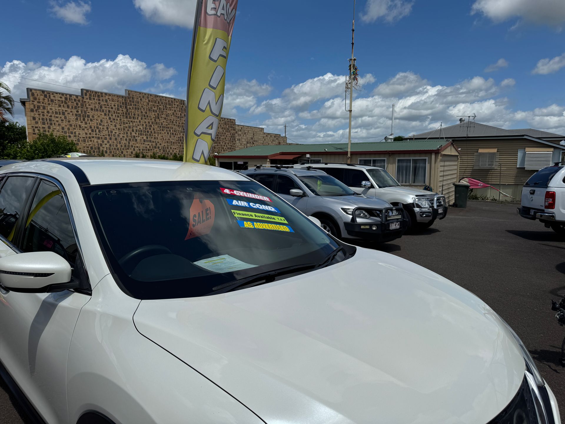 A Row of Cars Are Parked in a Parking Lot — N & R Automotive Group in Bundaberg East, QLD