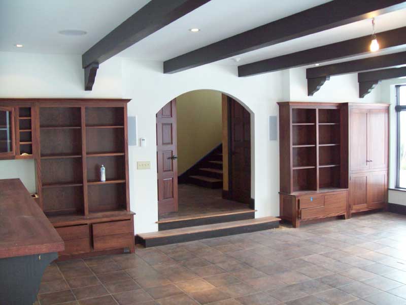 Built in bookcase Kingdom Construction