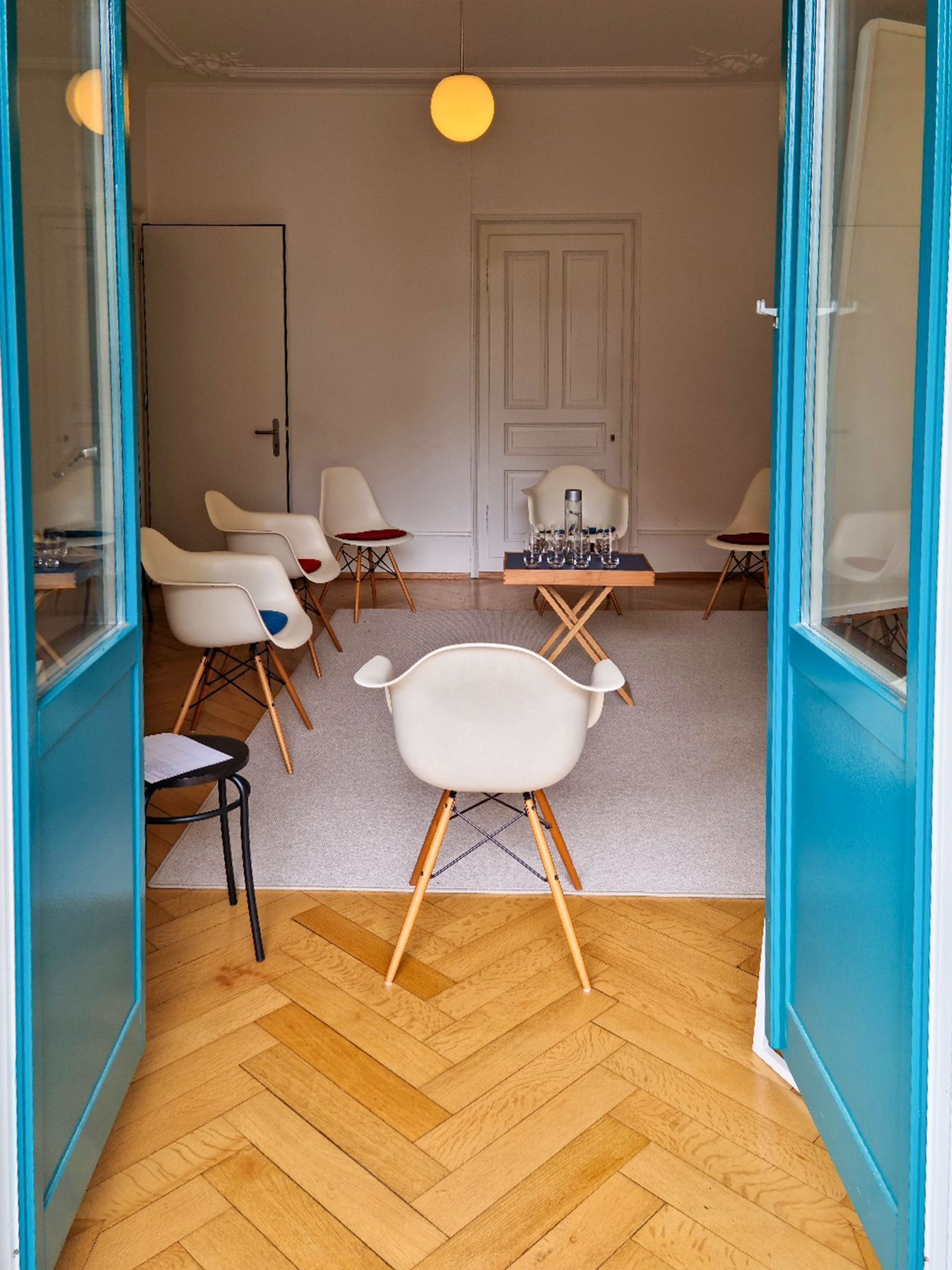 Sitzungsraum in der Praxis Streulistrasse 17 Zürich