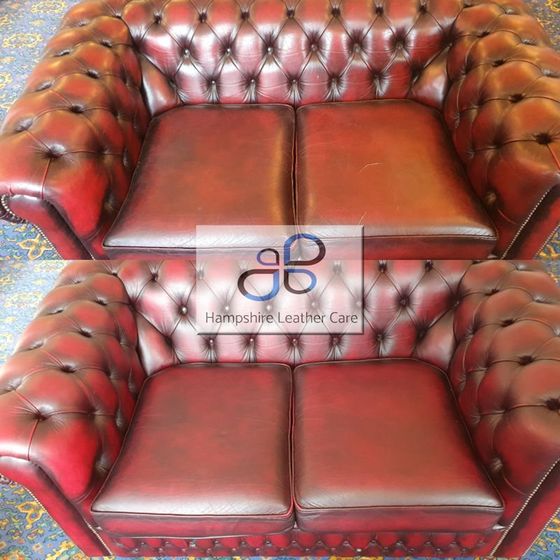 Chesterfield Leather Restoration Hampshire