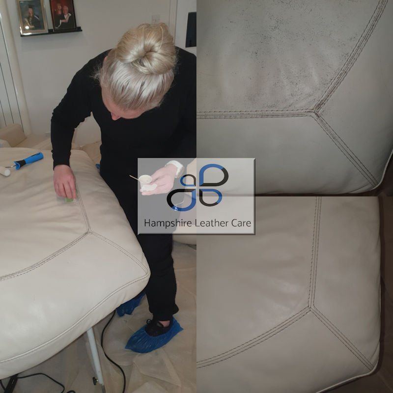 Leather Restoration Service Eastleigh