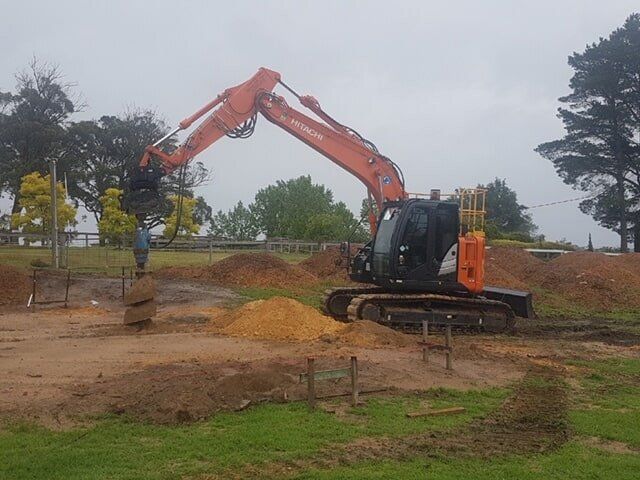 Driller — C & E Earthmoving in Moss Vale, NSW