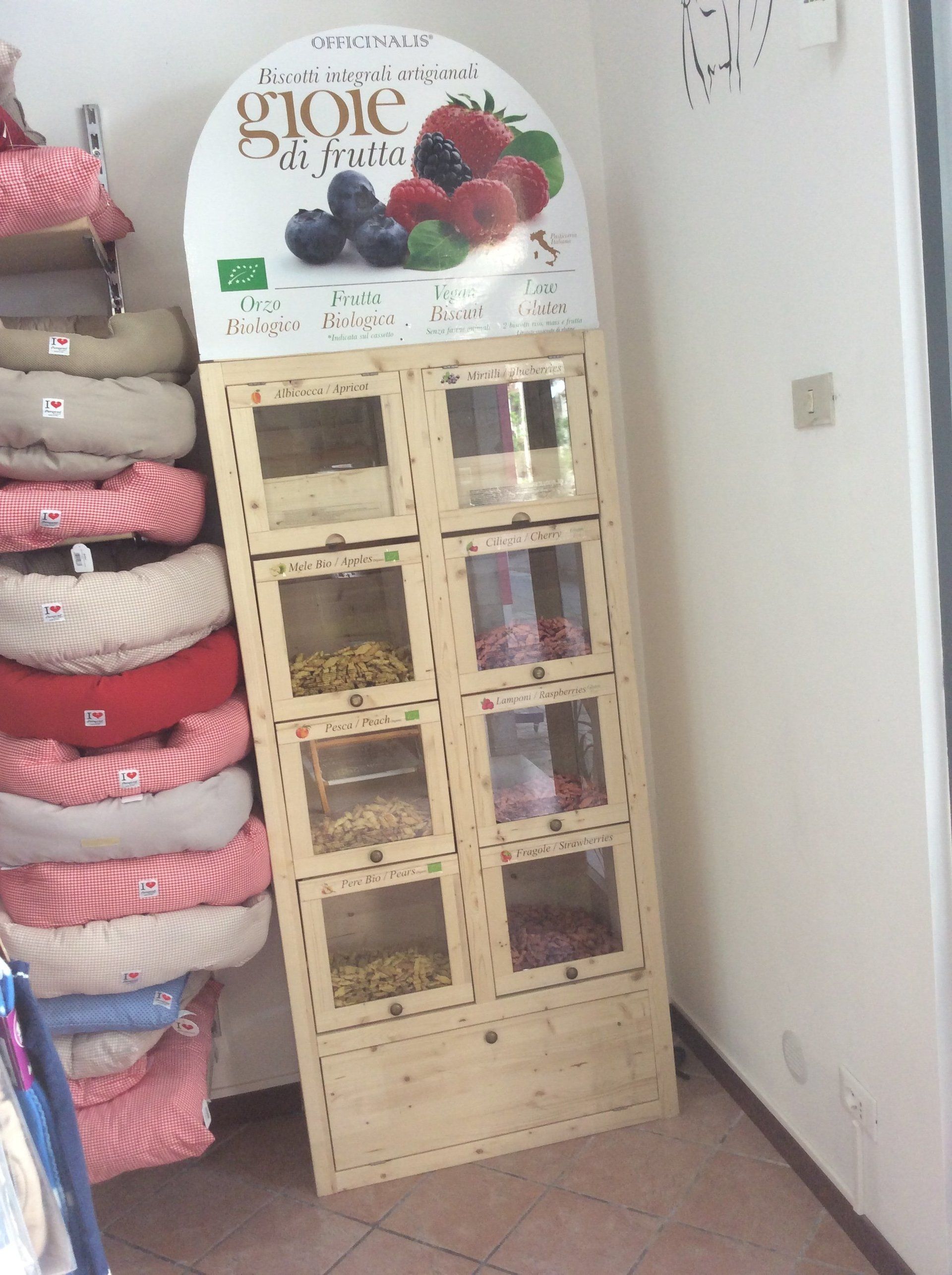 Prodotti per animali in esposizione