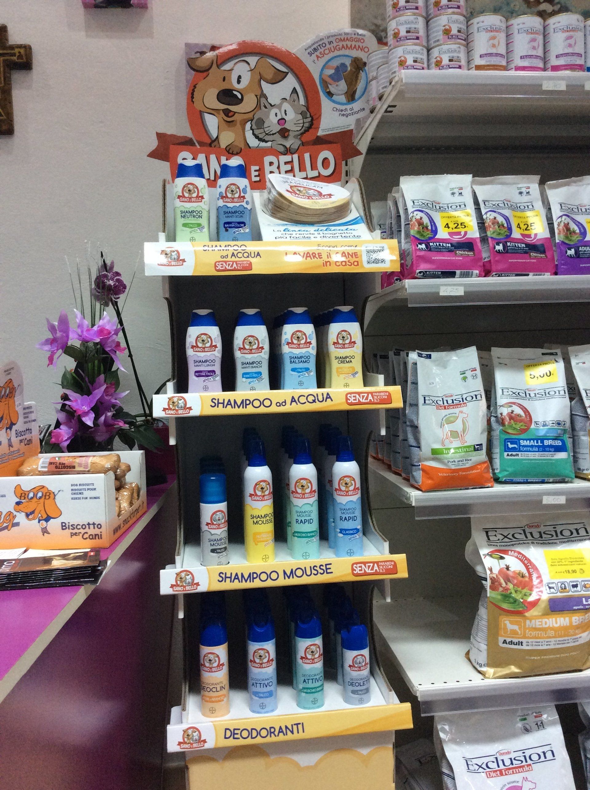 Prodotti per l'igiene degli animali