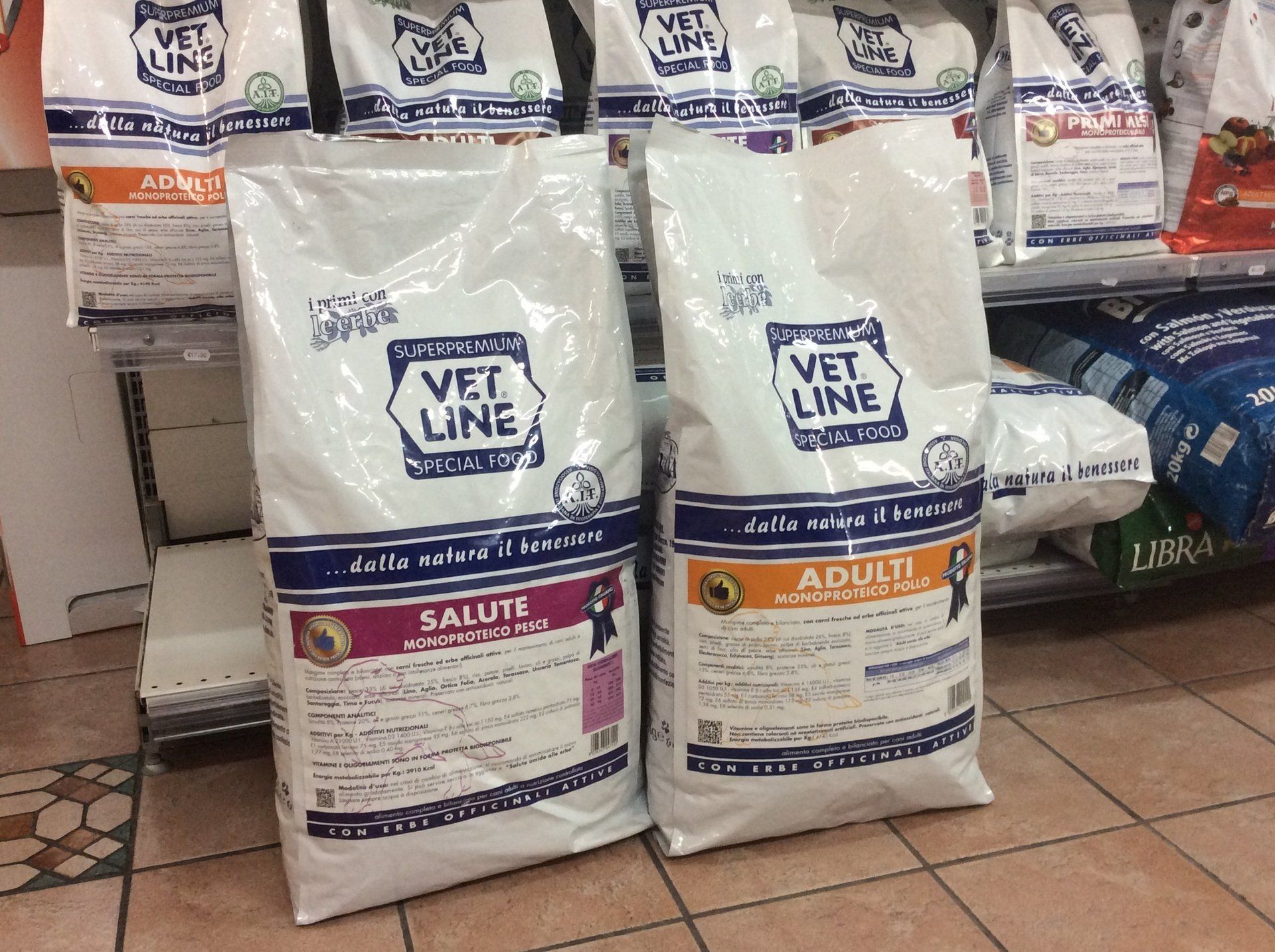 Cibo per animali VET LINE