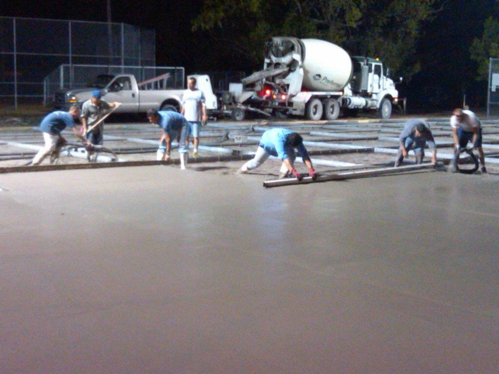 Finishing Ground for Basketball Court — Tampa, FL — George Gsolar & Co.