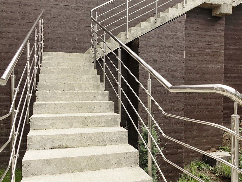 Outdoor Concrete Staircase —  Metal Fabrication & Welding in Garbutt, QLD