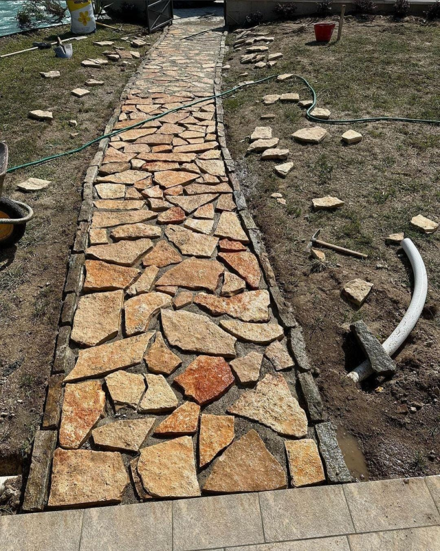 creazioni strade in sasso Aulla Dema Green