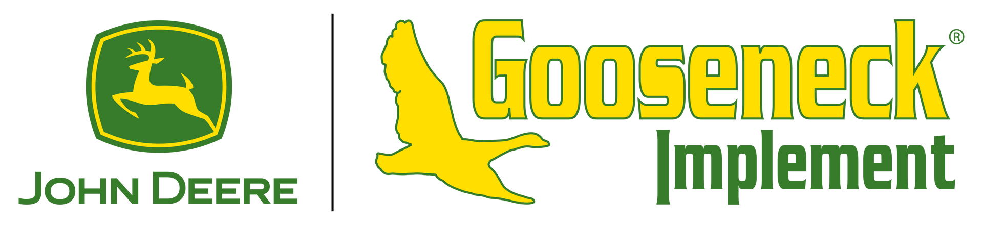 Deere and Gooseneck Implement logo