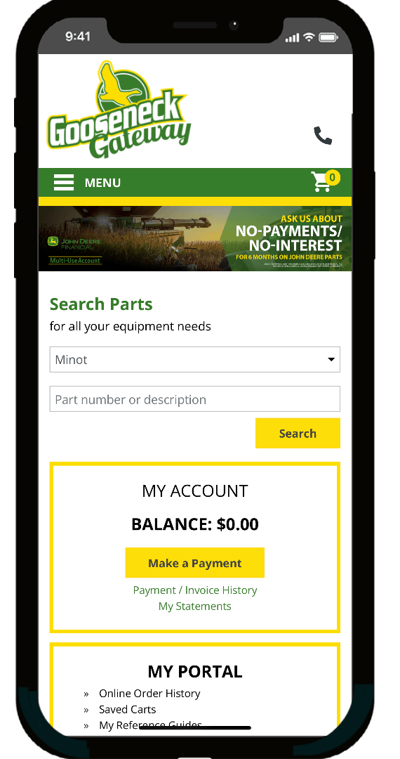 Gooseneck Implement John Deere Equipment for North and South Dakota