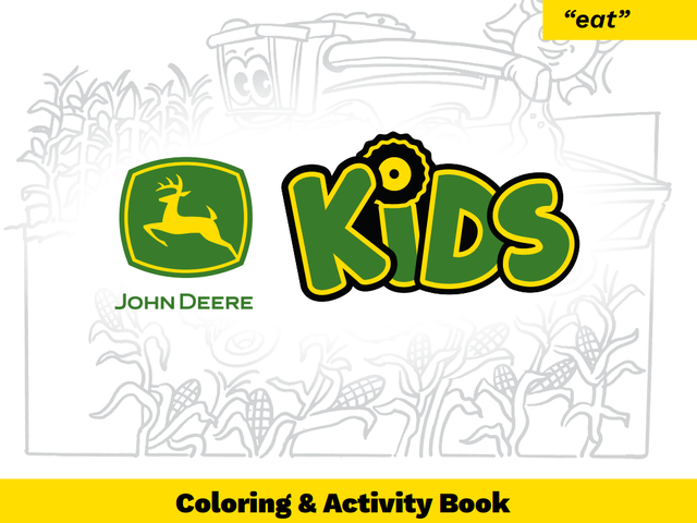 John Deere Kids, Coloring Pages