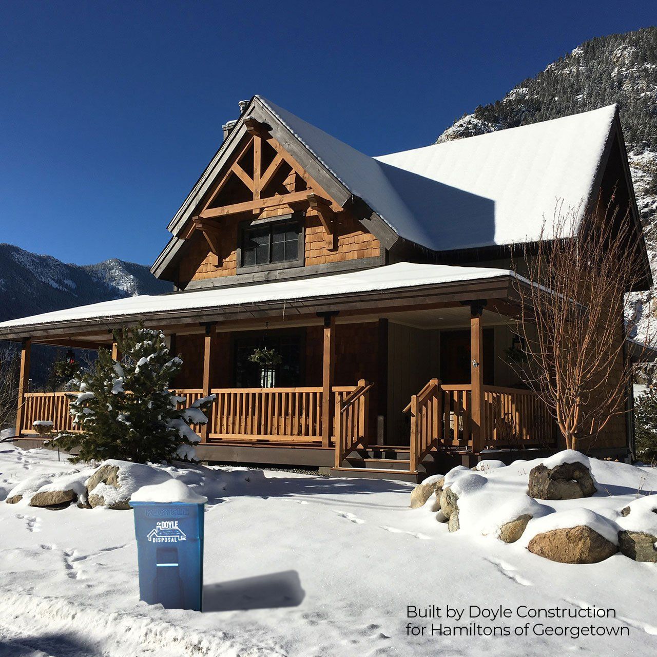 House Built by Doyle Construction — Dumont, CO — Doyle Disposal