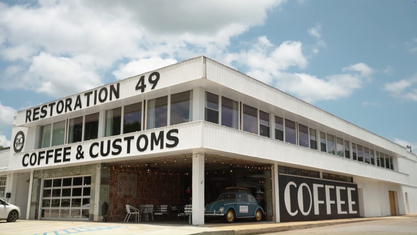 Restoration 49 Coffee & Customs Tallassee, Alabama