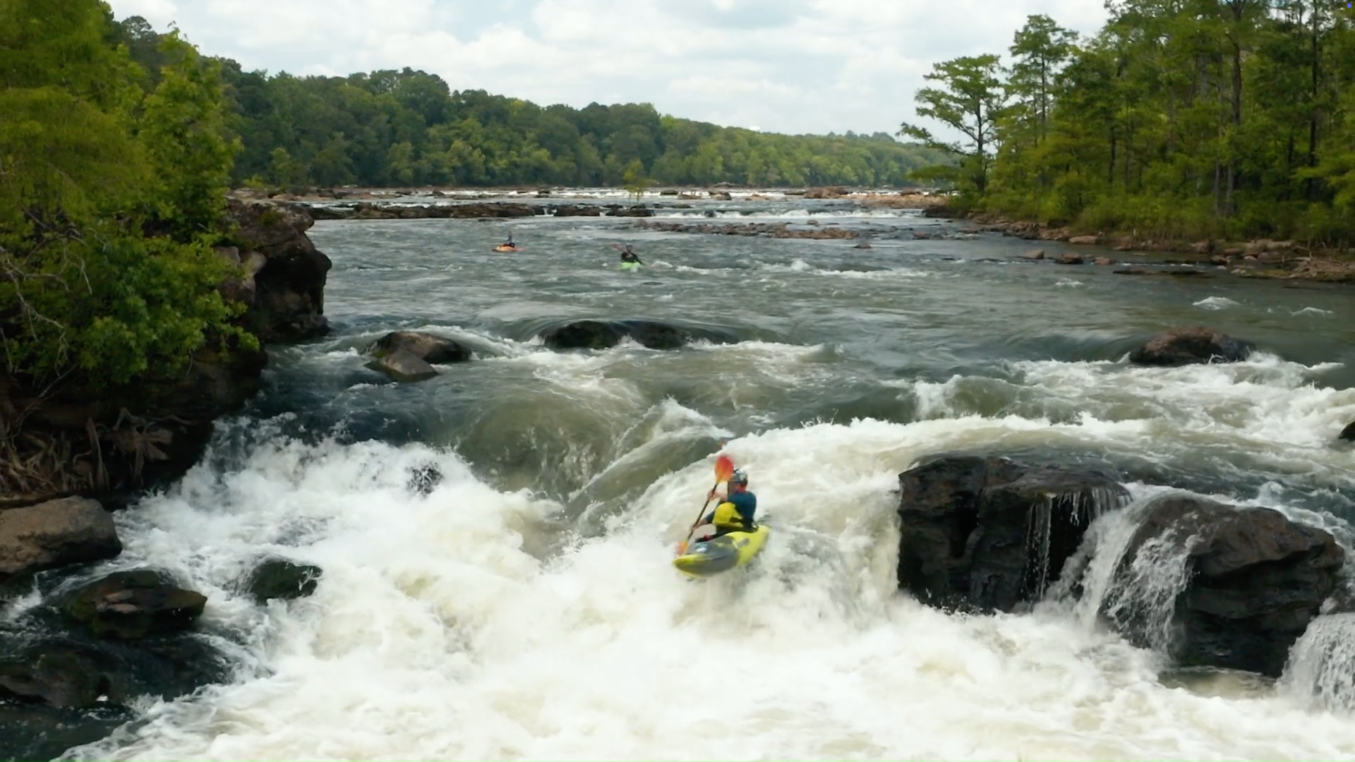 Kayaker Tallassee Alabama