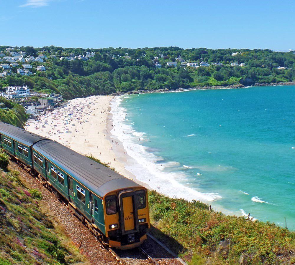 Scenic train journey Looe to St. Ives