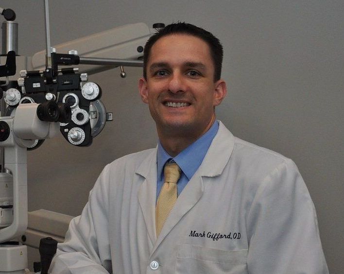 Eye doctor Mark Gifford