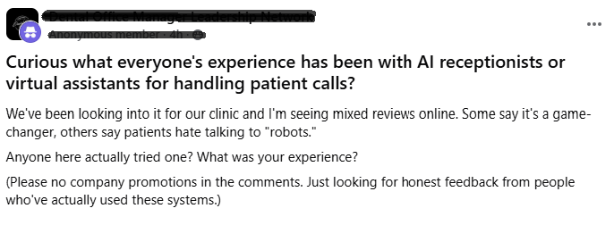 dental ai receptionists