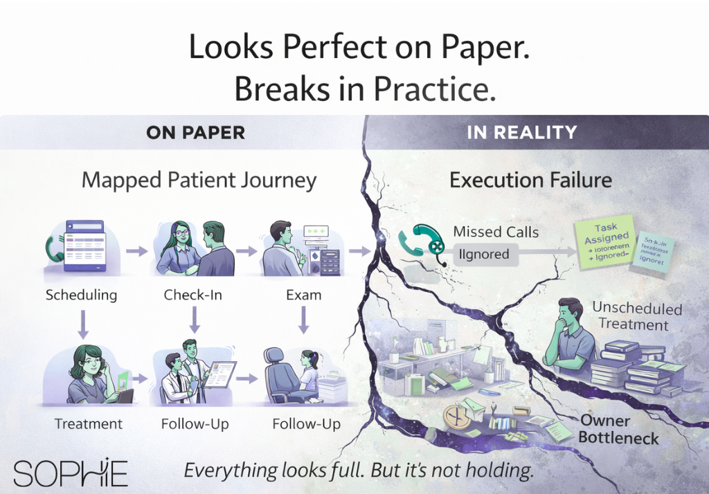 practice patient journey not holding