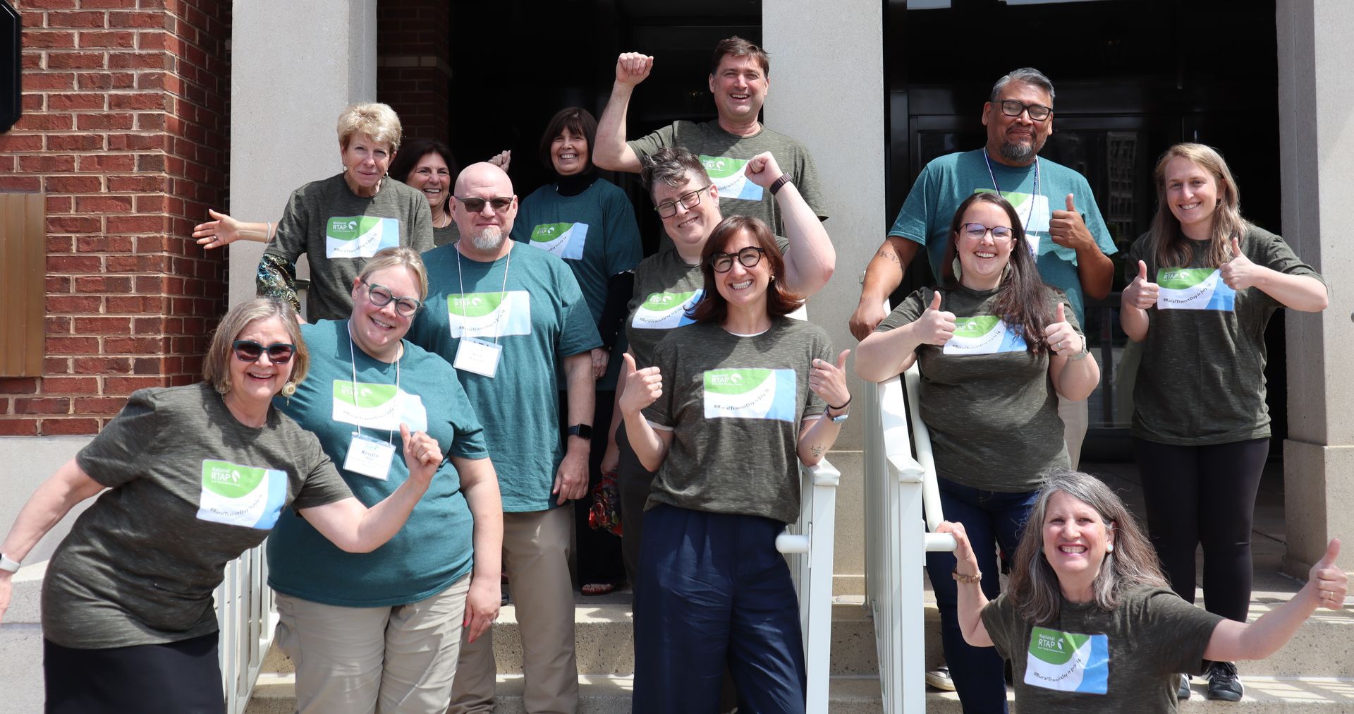 National RTAP Review Board in Rural Transit Day T-Shirts