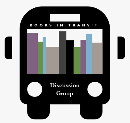 Books in Transit Discussion Group bus with books