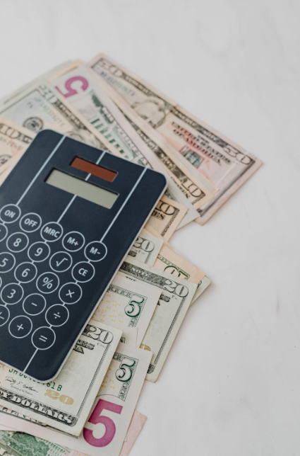 Calculator and money