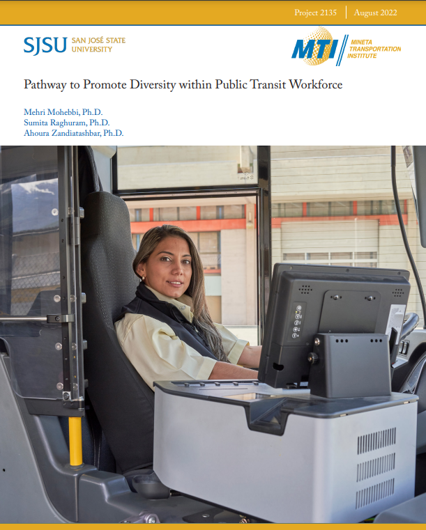 Pathway to Promote Diversity cover showing woman driver