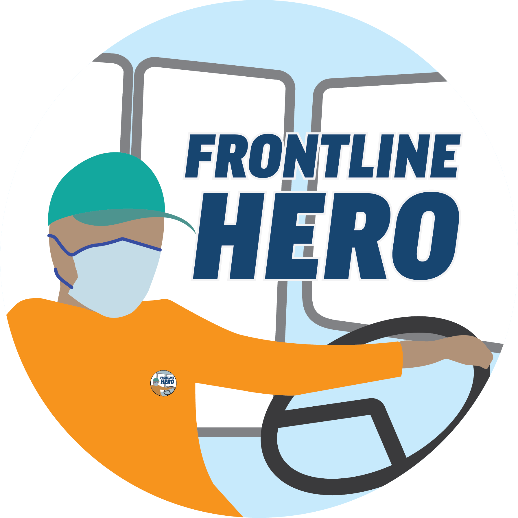 Frontline Hero Graphic