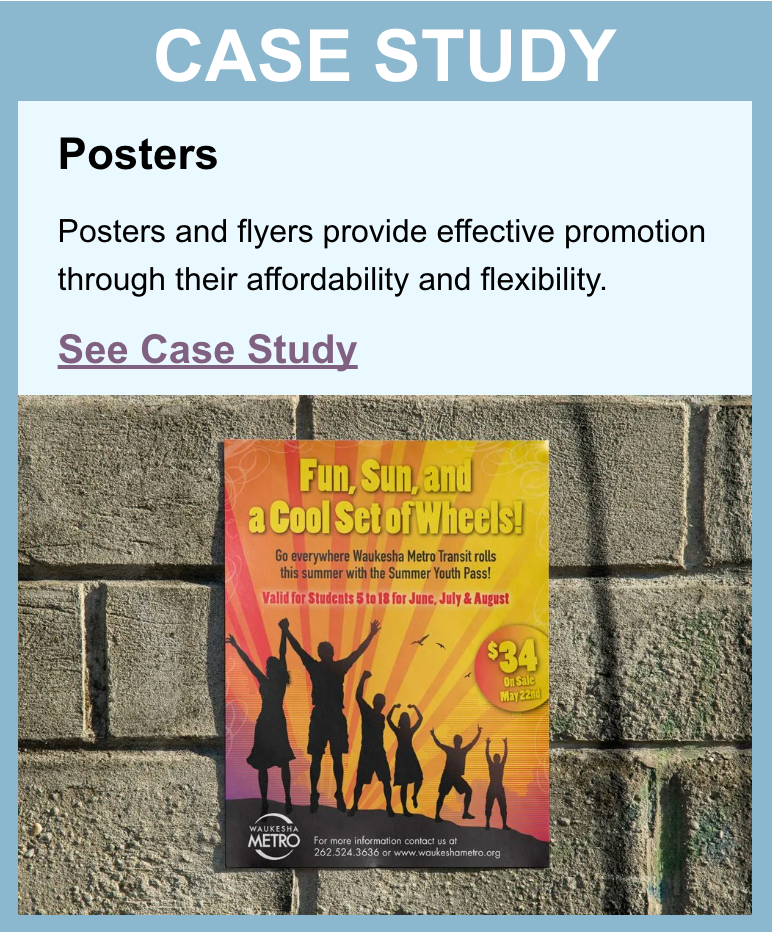 Poster displayed on wall with orange and red accent colors. Text is displayed in yellow, black, and red font colors.