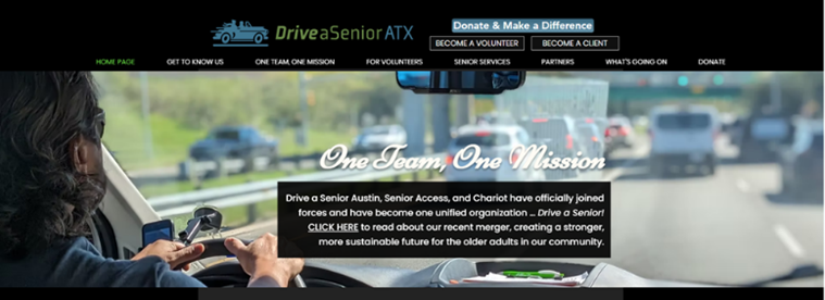 Photo credit: Drive a Senior/Drive a Senior ATX