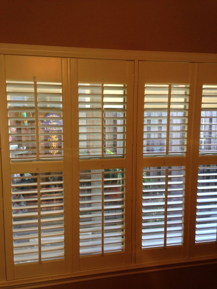 Interior Shutters on Wall — Denham Springs, LA — Blinds By Tones & Textures