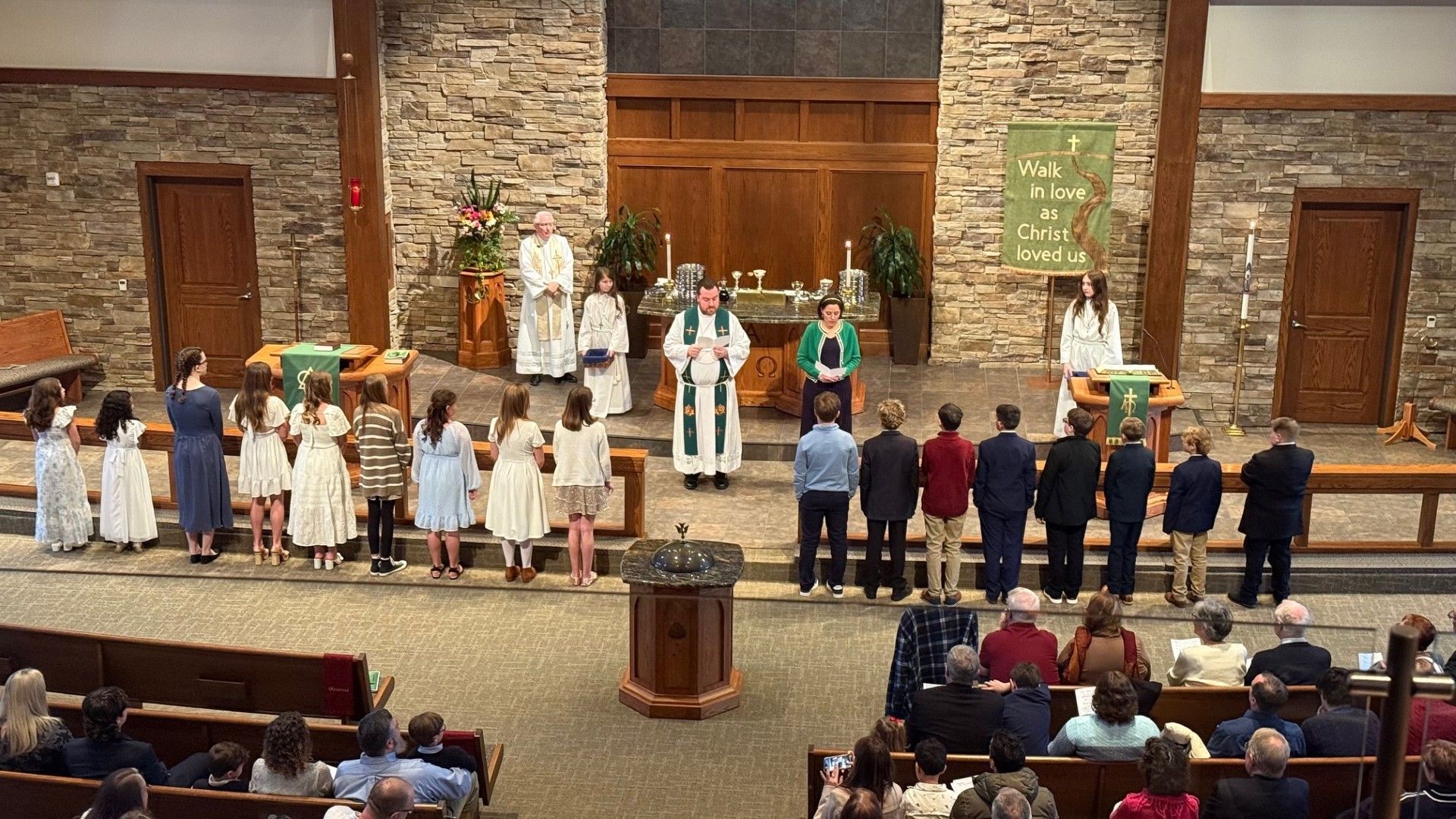First Communion at Hope Lutheran Church 