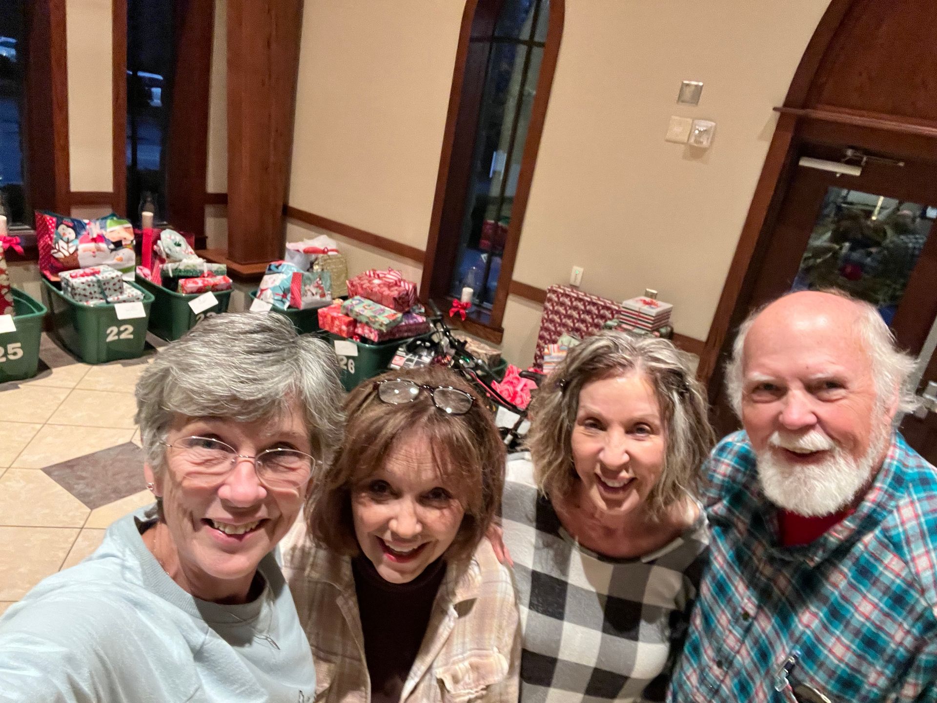 Angel Tree ministry at Hope Lutheran Church 