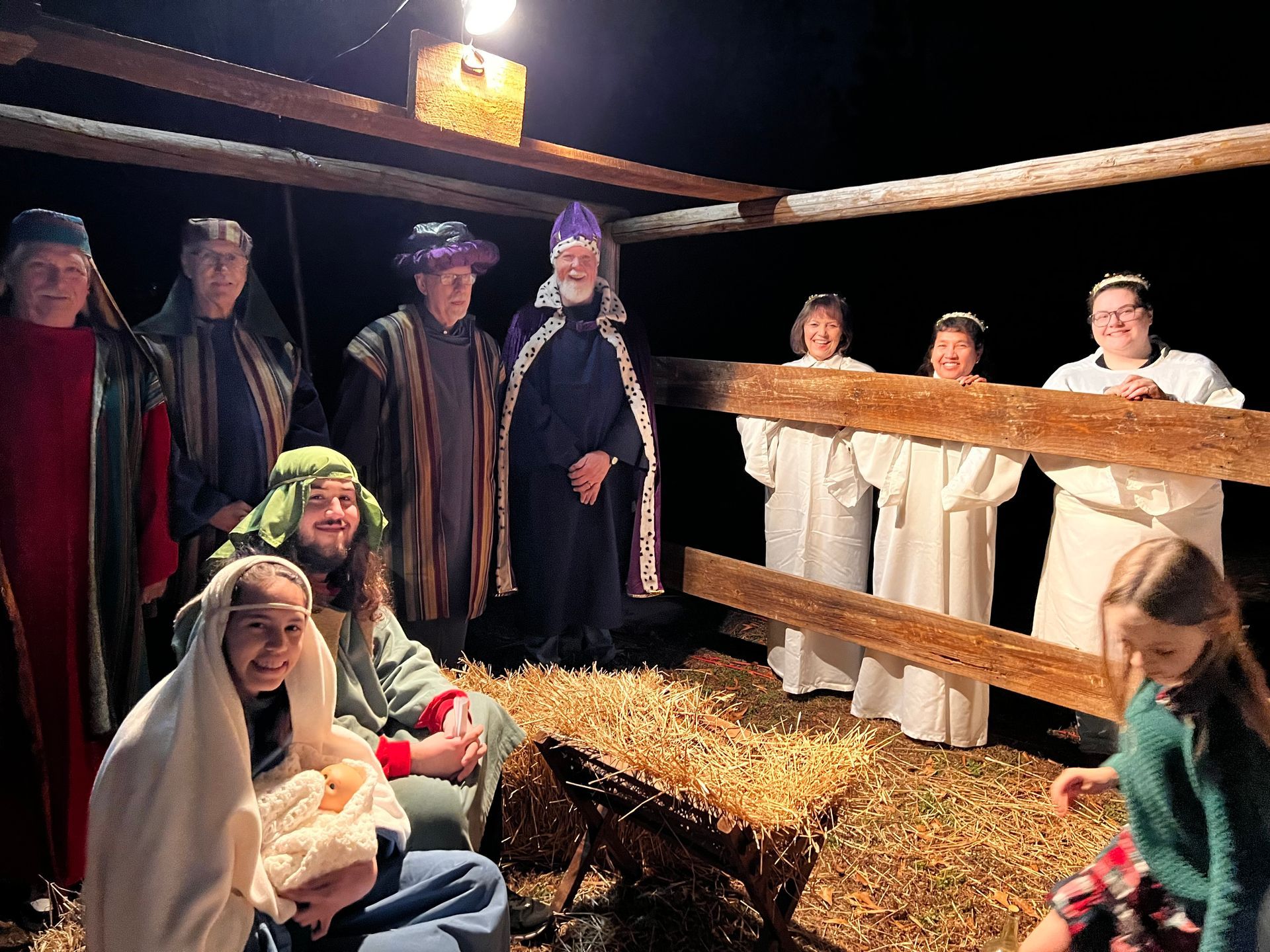 Live Nativity at Hope Lutheran Church 