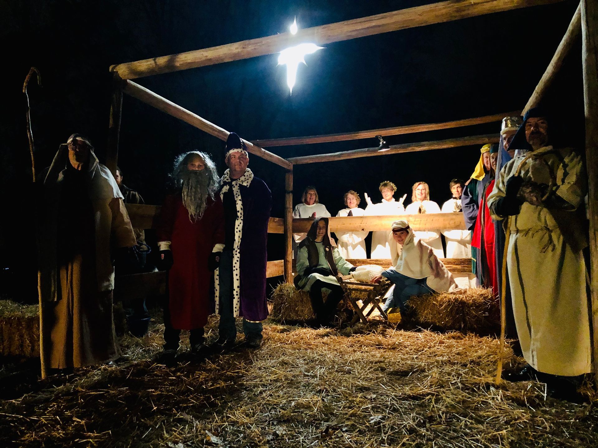 Live Nativity at Hope Lutheran Church 