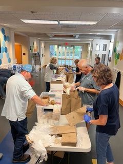 Outreach ministry in action at Hope Lutheran Church 