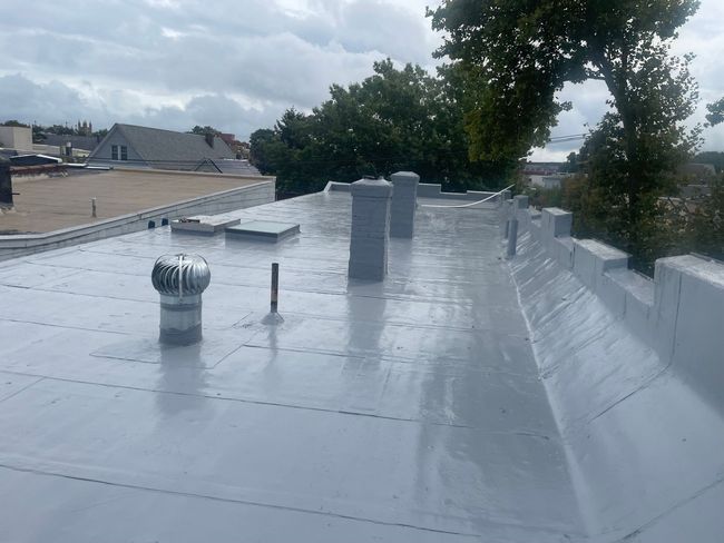 Roofing work