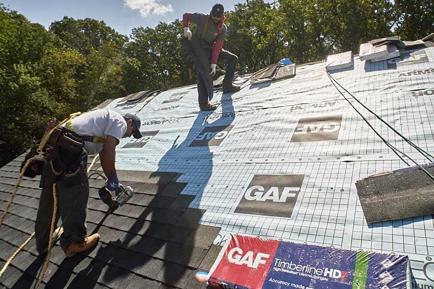 Roofing installation