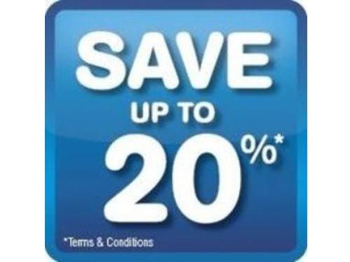 Blue square graphic with