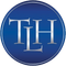 Blue circular logo with silver letters