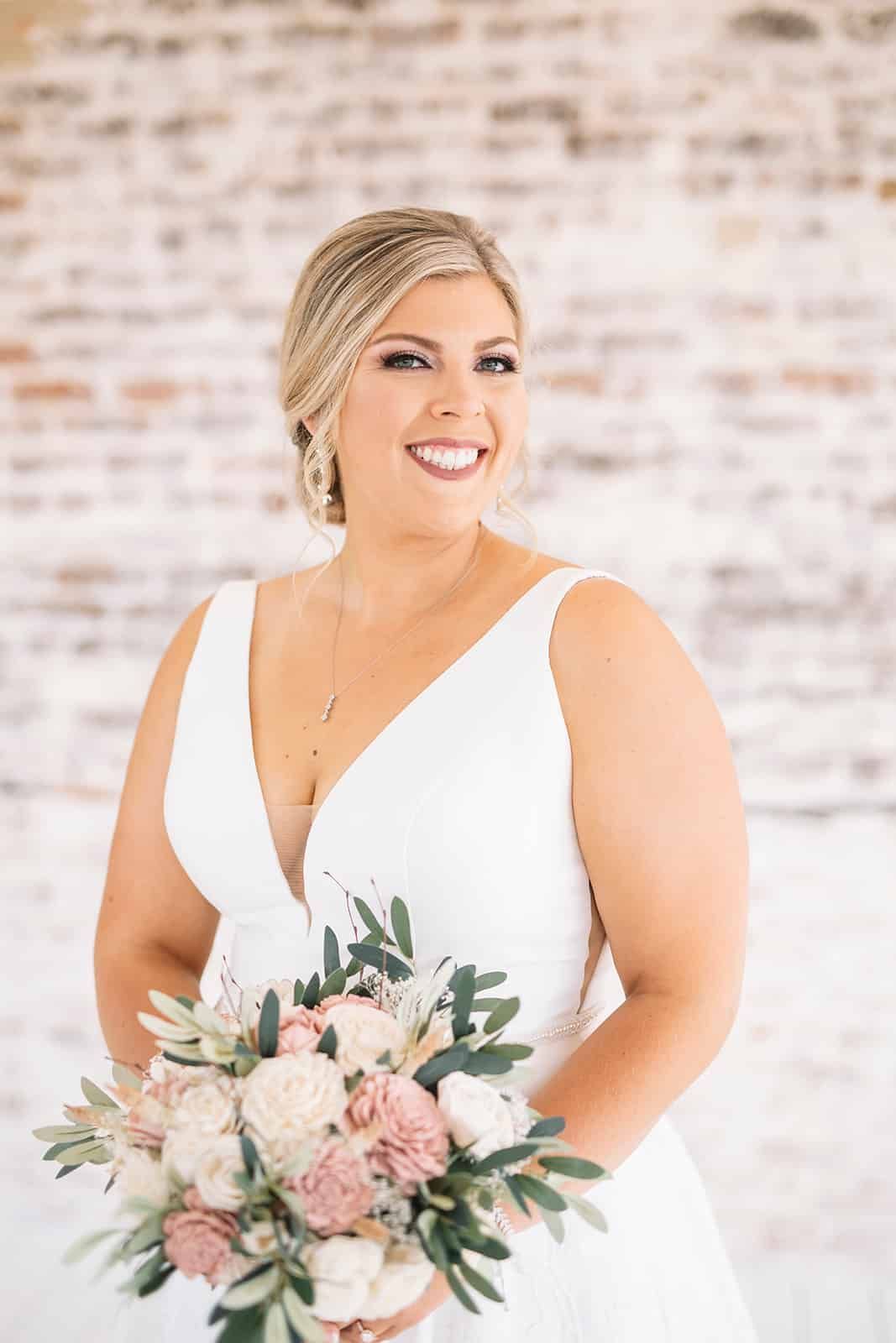 Bride, Metro-Atlanta, Acworth, GA, The Cowan Historic Mill 